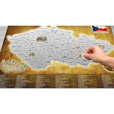 Stieracia mapa Česká republika