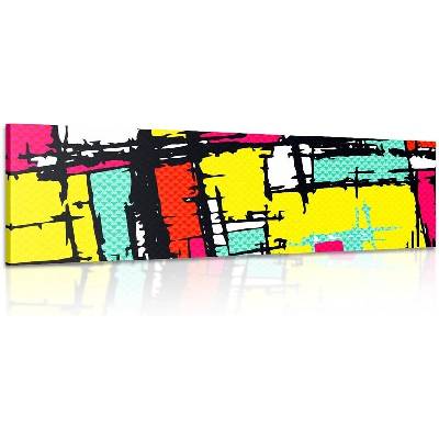 Obraz mladistvý pop-art - 135x45