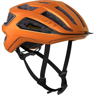 SCOTT Каска за шосейно колоездене Scott Helmet Arx Plus (Ce) Bike helmet - Paprika Orange - размер M 55-59 cm (851-0891-1712)