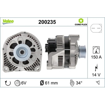 generátor VALEO 200235
