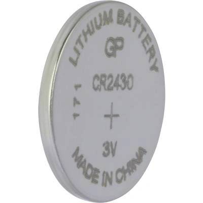 GP Batteries Gp литиева бутонна клетка, cr2430, 1 бр. /блистер, b15301 (0602430c1)