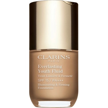 Clarins Everlasting Youth Fluid Foundation rozjasňující make-up SPF15 111 Toffe 30 ml