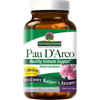 Nature's Answer Pau D’Arco 90 Veg Kapslí