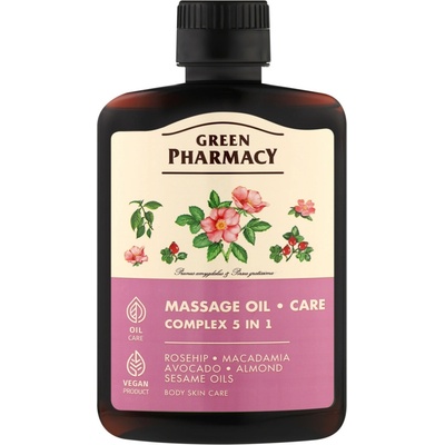 Masážní olej komplex 5v1 200ml Green Pharmacy