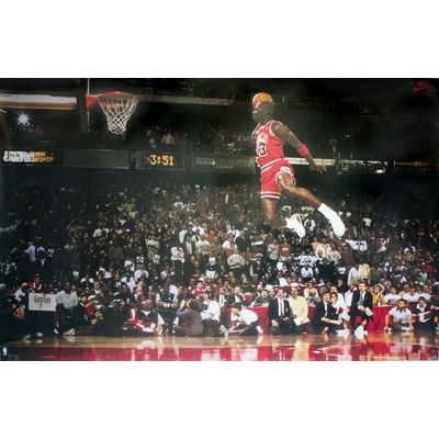 Plagát, Obraz - Michael Jordan - Slam Dunk Contest, 88 × 59.5 cm