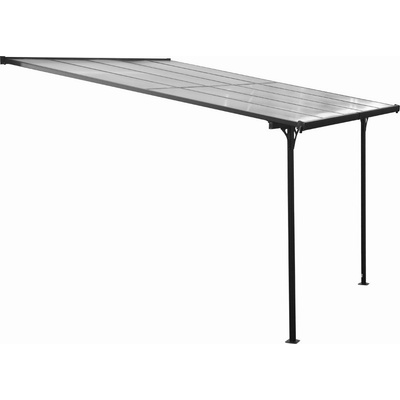 Westmann Bruce typ 1 (SI06104) hliníková pergola, 313x300 cm čierna