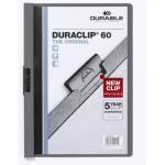 DURABLE Издръжлива папка с клипс Duraclip A4, 60 листа, черна 220901 (220901)