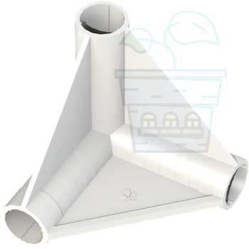 Image 1 of Secret Jardin - Резервен ъглов конектор Y-образен ⌀ 16 мм - 3 оси (610743)