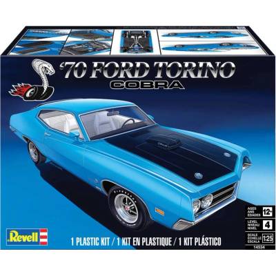 Revell Ford Torino Cobra 1970 1:25