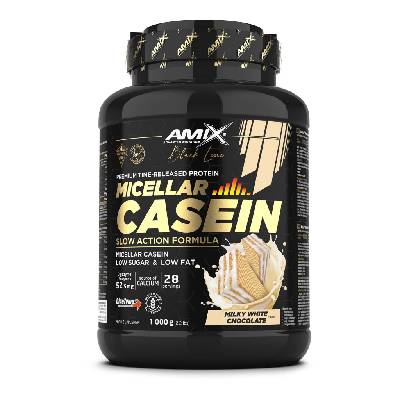 Amix nutrition Black Line Micellar Casein 1000 g Príchuť: Mliečna biela čokoláda