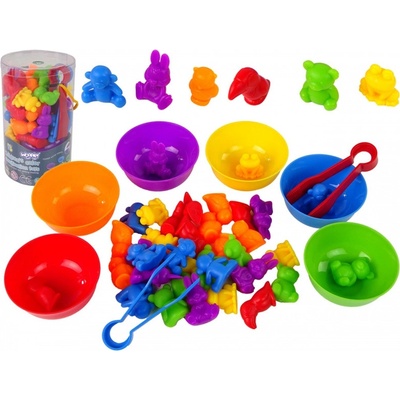 WOOPIA Color Sorter Zvieratká 44 ks