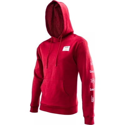 Leatt mikina Core mikina ruby