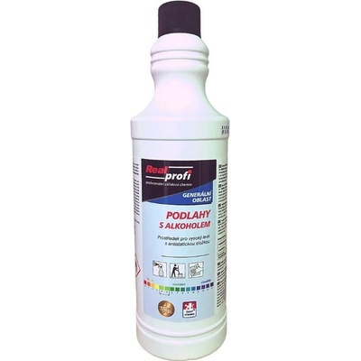 REAL PROFI Podlahy, s alkoholom, s vysokým leskom na ručné aj strojové čistenie 1 l