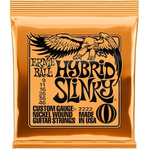 Ernie Ball 2222 Hybrid Slinky Струни за електрическа китара (P02222)