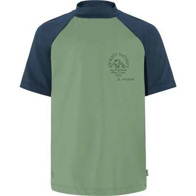 Vaude Детска спортна тениска Vaude Kid's Solaro T-Shirt III Sport shirt - Willow Green - размер 104 (EU) (704-4894-0513)