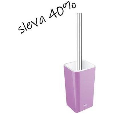 Nimco Eli Stojánkový WC kartáč 8,5 x 35,5 x 8,5 cm, světlá fialová - EL 3094-55