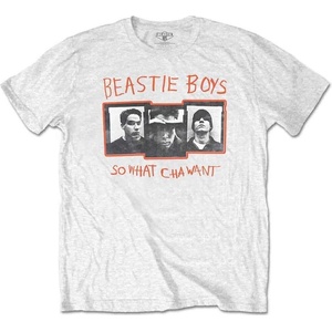 Beastie Boys So What Cha Want White M Риза (BEASTTS10MW02)