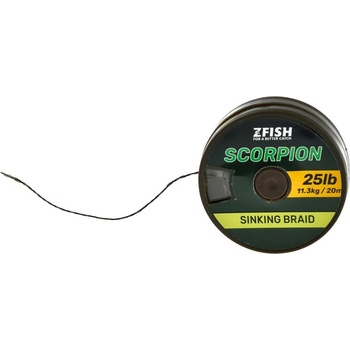 Zfish šnúra Scorpion Sinking Braid Camou 20m 11,3kg