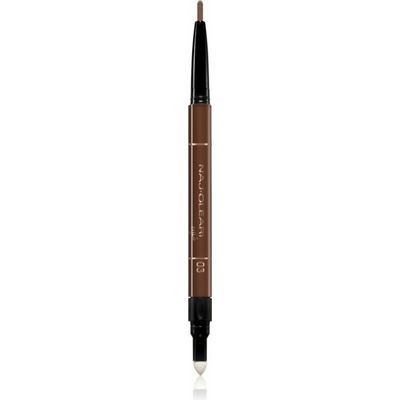 Naj Oleari 3 in 1 Perfect Brow tužka a gel na obočí oboustranný 03 Brunette 0,15 g