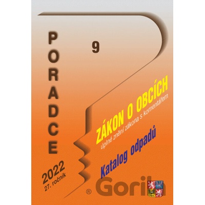 Poradce 9/2022 – Zákon o obcích s komentářem - Petr Taranda
