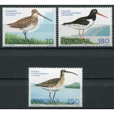 (1977) MiNr. 28 - 30 ** - Faerské ostrovy - ptactvo