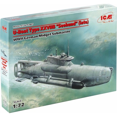 ICM U-Boot Type XXVII Seehund late 1:144