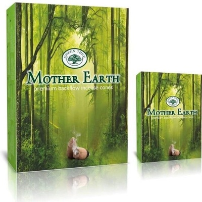 Green Tree Vonné kužely Tekoucí dým Mother Earth 12 ks – Zboží Mobilmania