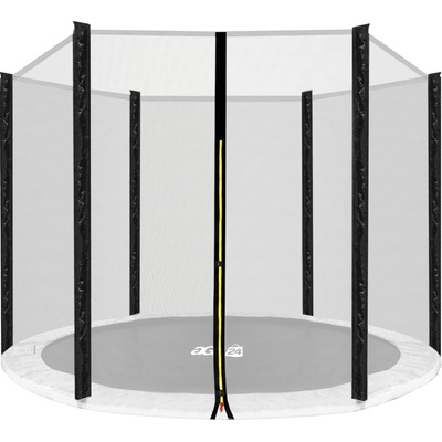 Aga ochranná sieť 220 cm na 6 tyčí čierna sieť/čierna