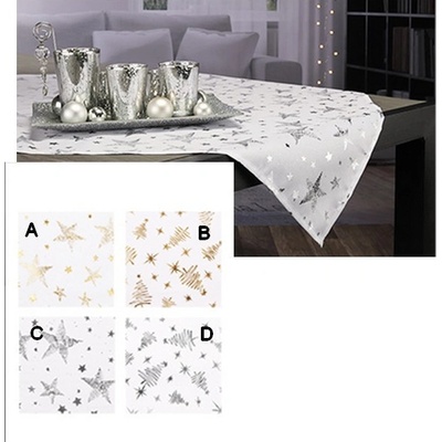 Haushalt International Vianočný obrus 80x80 cm HI-54731 Dizajn A HI-54731