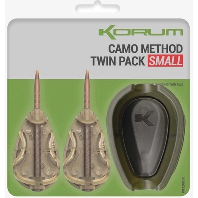 Sada Kŕmidiel a Formičky Korum Method Twin Pack Camo Veľkosť S