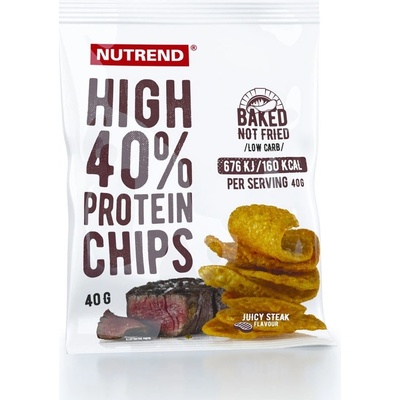 Nutrend High Protein Chips steak 40g