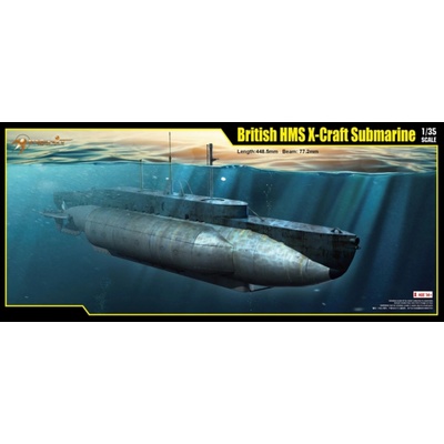 I LOVE KIT Merit International British HMS X Craft Submarine 1:35