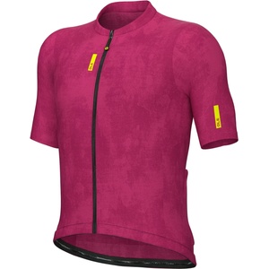 Alé Мъжка фланелка с къс ръкав за колоездене Alé Pragma Crash S/S Jersey Cycling jersey - Amethyst (056-3949-0114)