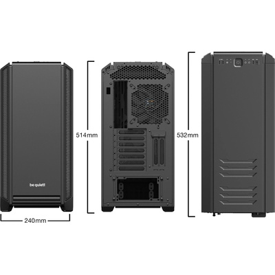 be quiet! Silent Base 601 black (BG026)