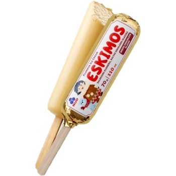 RUD Eskimo v bílé čokoládě 70g