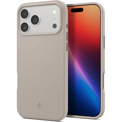 Spigen iPhone 17 Pro Max SPIGEN SILICONE FIT MAG Силиконов протектор за телефон, устойчив на удар, MagSafe, светлосив ACS09904 (ACS09904)