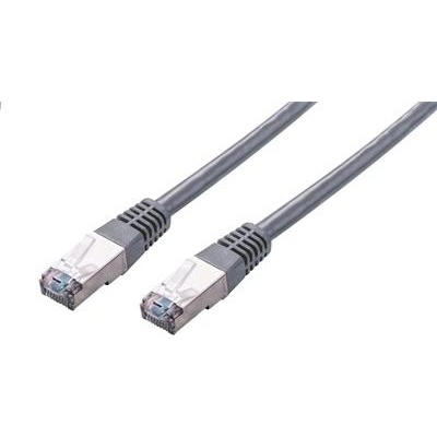 C-Tech CB-PP5F-10 patch, Cat5e, FTP, 10m, šedý
