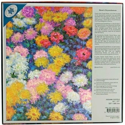 Paperblanks Monet's Chrysanthemums Monet's Chrysanthemums Jigsaw Puzzles 1000 dílků