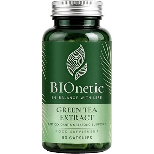 BIOnetic Green Tea Extract, 60 капсули, BIOnetic (7995-00)