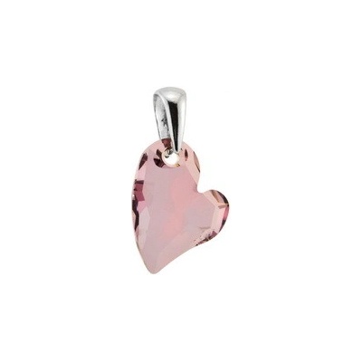 iŠperky Strieborný prívesok srdiečko Swarovski ID|108345