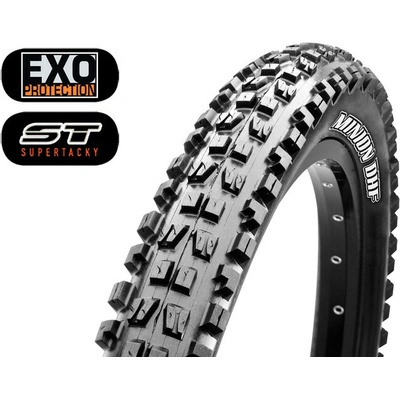 MAXXIS MINION DHF 26 x 2.50 EXO/ST, plášť, kevlar, 26 x 2.50 EXO/ST , 60 TPI , Kevlar