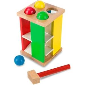 Melissa & Doug Дървена играчка за удряне - Melissa & Doug (13559)