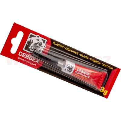 Debbex sekundové lepidlo 3g