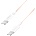 LogiLink Кабел Logilink USB 2.0 Type-C, C/M - C/M, 480 Mbps, 60 W, найлон, розов, 0, 5 м