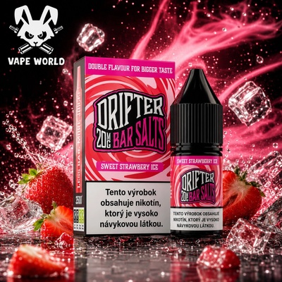 Juice Sauz Drifter Bar Salts Sweet Strawberry Ice 10 ml 20 mg