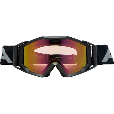 Alpina Маска Alpina Circus Q-Lite Mirror S1 (VLT 48%) + Clear S0 Goggles - Black Matt / Q-LITE Red Mirror - размер One Size (205-5195-0111)