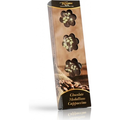 Trianon mléčné čokoládové medailonky Cappuccino 60 g