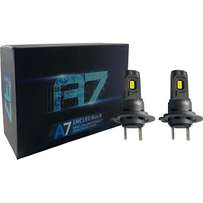 Лед крушки - Led система Н7 за фарове Plug-N-Play за директен монтаж - 90 000 Лукса, 22W 6000K - 900% повече светлина (H7MT25)