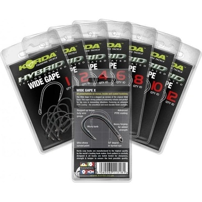 Korda Wide Gape veľ.4 10 ks