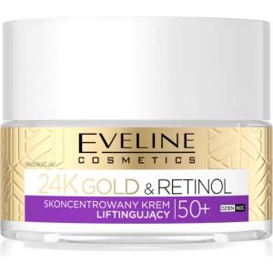 Eveline Cosmetics 24k Gold & Retinol 50+ лифтинг крем 50+ 50ml